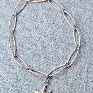Tiffany & Co Starfish silver charm bracelet